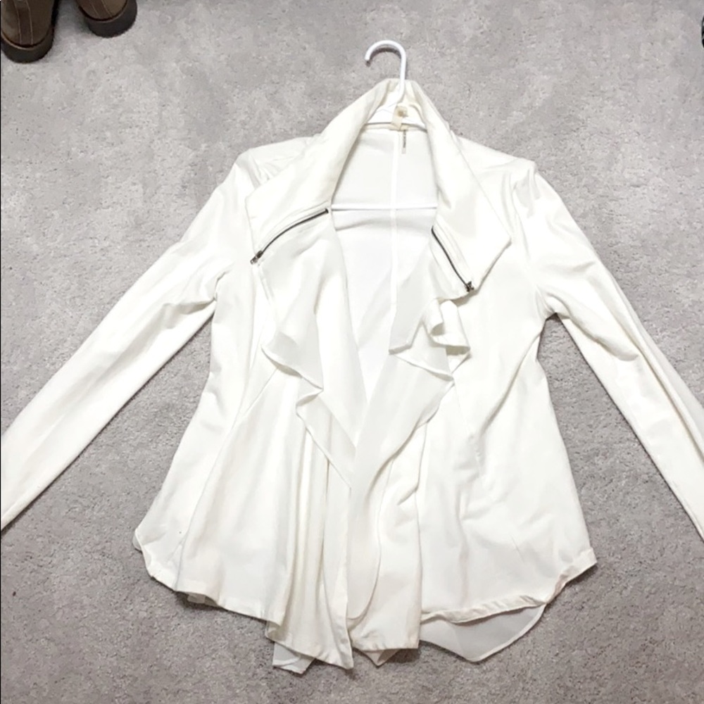 White cardigan - good for work outfit